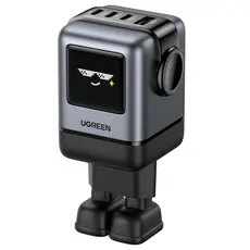 UGREEN X688 (45515B) Nexode Uno RobotGaN Mobile Charger, 100W, USB, Type-C, Phone Charger, Grey