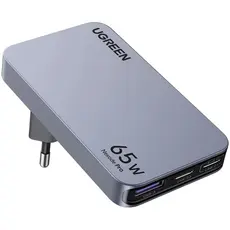 Mobile charger UGREEN X753 (25356) Nexode Pro, 65W, USB, Type-C, Ultra Slim Travel Adapter, Grey