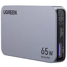 Mobile charger UGREEN X753 (25356) Nexode Pro, 65W, USB, Type-C, Ultra Slim Travel Adapter, Grey, 3 image