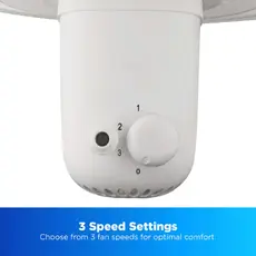 Midea FS40-19M Fan, 40W, White, 3 image