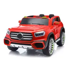 Child's electric car mercedes-benz WN-609-RED, with leather seat