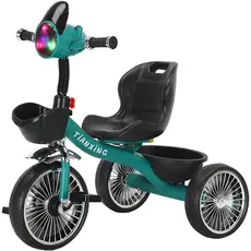 Children's three-wheeled pedal bicycle 602GREEN