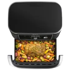 Ninja AF500EU, 2470W, 10.4L, Air Fryer, Black/Silver, 2 image