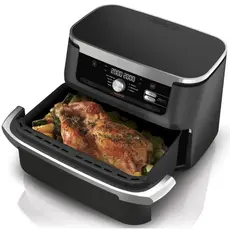 Ninja AF500EU, 2470W, 10.4L, Air Fryer, Black/Silver