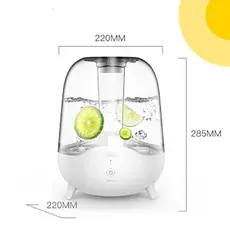 Xiaomi Deerma DEM-F325 Air Humidifier, 25W, 5L, Humidifier, White, 2 image