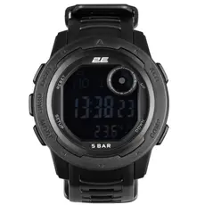 Watch 2E Delta X Black tactical watch with compass and pedometer