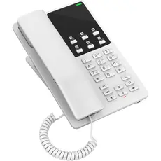 IP telephone Grandstream GHP620, White Compact Hotel IP Phones, 2 lines, 2 SIP accounts, One 10/100 Mbps Ethernet ports, PoE, No PSU included, 2 image