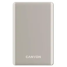 Portable charger CANYON power bank OnPower 505 slim Magnetic 5000 Beige (CNS-CPB505BE)