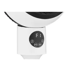 Ventilator ARDESTO Floor fan, 50W, remote control, display, black and white, 6 image