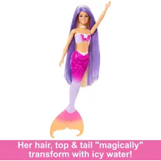 Barbie Doll MATTEL Barbie Dreamtopia New Feature Mermaid - Malibu, 3 image