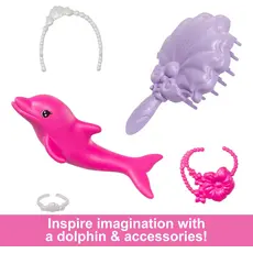 Barbie Doll MATTEL Barbie Dreamtopia New Feature Mermaid - Malibu, 5 image