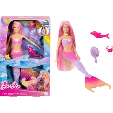 Barbie Doll MATTEL Barbie Dreamtopia New Feature Mermaid - Malibu