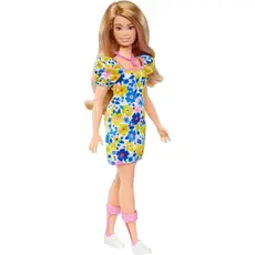 Barbie doll Mattel Barbie Fashionistas Doll - Floral Babydoll Dress (New pack.), 2 image