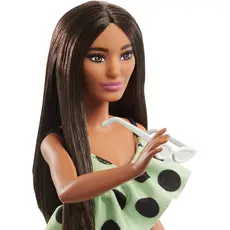 Barbie Doll Mattel Barbie Fashionistas Doll - Lime Green Polka Dots (New pack.), 2 image