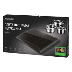 Electric surface ARDESTO ICS-B217 electric cooking plate with two hob eyes with total power of 2900 W, touch control, 6 image
