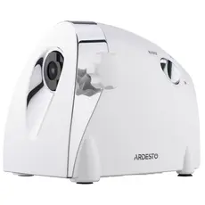 Meat grinder Ardesto, 2000W, prod.-1.9kg/min, 3 cutting plates + for sausage plates, 3 vegetable slicers, plastic, silver, 2 image