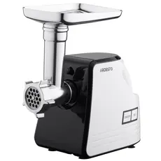 Meat grinder Ardesto, 2300W, prod.-2.2kg/min, 4 cutting plates + for sausage plates, tomato juicer, plastic, white-black, 3 image