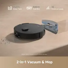 Vacuum Cleaner Dreame Robot Vacuum D20 Pro Plus Black (RLD43SD), 3 image