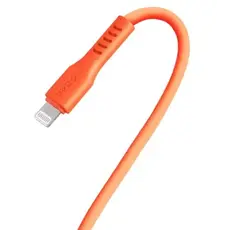 TTEC USB-C - LIGHTNING CHARGE/DATA CABLE, 120CM NEON ORANGE, 2 image
