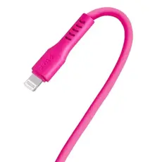 TTEC USB-C - LIGHTNING CHARGE/DATA CABLE, 120CM NEON PINK, 2 image