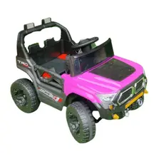 Child's electric car BMW GM-508-PINK with leather seat