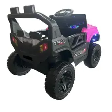 Children's electric car Mercedes-Benz GM-505-PINK with leather seats, 2 image