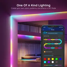 Smart LED Lighting Govee RGBIC Basic Wi-Fi + Bluetooth LED Strip Lights (10 Meter), 4 image