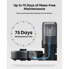 Eufy 3-in-1 Robot Vacuum Cleaner E 20 (G) - Europe (excluded UK plug) Black, 2 image