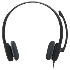 LOGITECH H151 Corded Stereo Headset - BLACK - 3.5 MM, 2 image