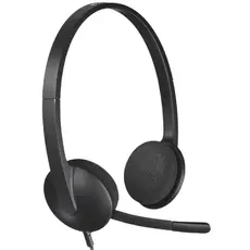 Headset LOGITECH H340 Corded Headset - BLACK - USB