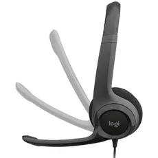Headset LOGITECH H390 Corded Headset - BLACK - USB, 2 image