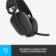Headphones LOGITECH ZONE VIBE 100 - GRAPHITE, A00167 - BT - EMEA - STANDALONE, 3 image