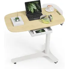 Kingsmith Pneumatic height adjustable table ETD2 oak