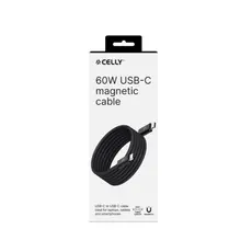 Celly USB-C to USB-C MAGNETIC CABLE 2MT, 3 image