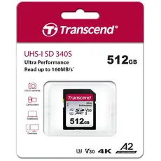 Transcend 512GB SD Card UHS-I U3 A2 Ultra Performance, 2 image