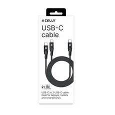 USB cable Celly USB-C to 2 USB-C CABLE, 2 image