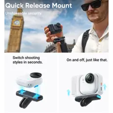 Insta360 GO Ultra Creator Bundle (Midnight Black) video camera, 2 image