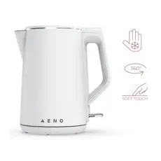 Electric kettle AENO Electric Kettle EK2: 1850-2200W, 1.5L, Strix, Double-walls, Non-heating body, Auto Power Off, Dry tank Protection, 2 image