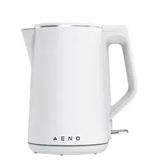 Electric kettle AENO Electric Kettle EK2: 1850-2200W, 1.5L, Strix, Double-walls, Non-heating body, Auto Power Off, Dry tank Protection