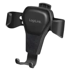 Logilink AA0164 Smartphone holder for air vents 4-6.5" smartphones Black