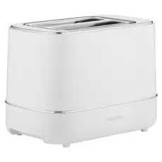 Ardesto toaster Timeless Elegance, 800W, plastic, 2 slots, white, 2 image