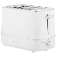 Ardesto toaster Timeless Elegance, 800W, plastic, 2 slots, white