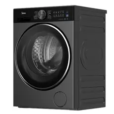 Washing Machine Midea MF210W100WB/T, 10 kg, 1400 rpm, Class A, 14 Programmes, Steam, BLDC Inverter, Titanium, 3 image