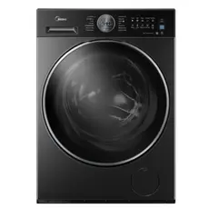 Washing Machine Midea MF210W100WB/T, 10 kg, 1400 rpm, Class A, 14 Programmes, Steam, BLDC Inverter, Titanium