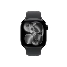 Smart Watch Apple Watch Series 11 GPS 42mm Jet Black Aluminium Case With Black Sport Band MEQU4 M/L, 2 image