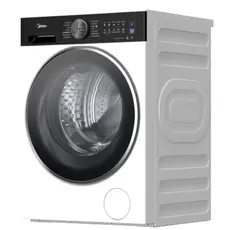 Washing Machine Midea MF210W100WB/W, 10 kg, 1400 rpm, Class A, 14 Programmes, Steam, BLDC Inverter, White, 6 image
