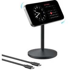 Anker MagGo Wireless Charger (Single Stand) Black, 2 image