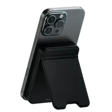 Portable Charger SATECHI Qi2 10K Magnetic Power Bank with Stand (Black), 2 image