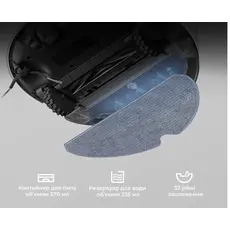 Robot vacuum cleaner Dreame Robot Vacuum F10 Black (RLF11SA), 3 image