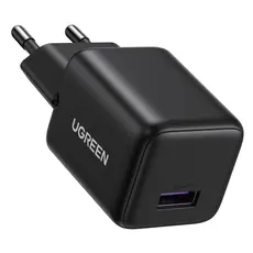 Adapter UGREEN X518 (75613), 18W, USB, GaN Fast Charger, Black